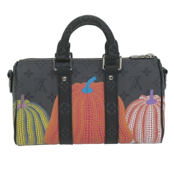 LOUIS VUITTON Monogram Yayoi Kusama Keepall Bandouliere 25 M46437 - Picture 2 of 16
